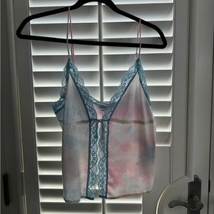 Frankie’s bikinis silk top